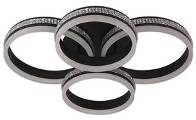 LED ściemnialny natynkowy żyrandol LED/150W/230V 3000-6500K + pilot zdalnego sterowania