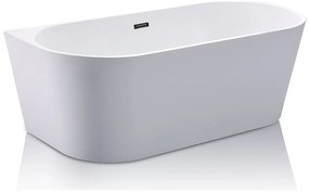 Wanna wolnostojąca przyścienna DIVINA - 170*75*58cm - 245L - Biała