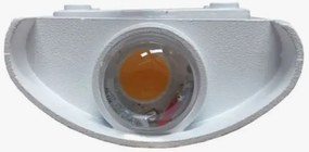 Kinkiet lampa wisząca LED elewacyjny metalowa AT84-1KL-White