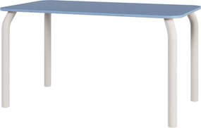 Stół jadalniany Meko 140 x 80 cm - prostokątny blat, zaokrąglone narożniki