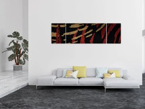 Obraz abstrakcji (170x50 cm)