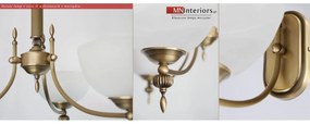 Mosiężna lampa podłogowa H-P2