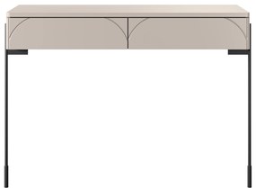 Toaletka Sonatia 100 cm z dwoma szufladami - kaszmir