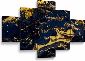 Obraz abstrakcji (125x70 cm)