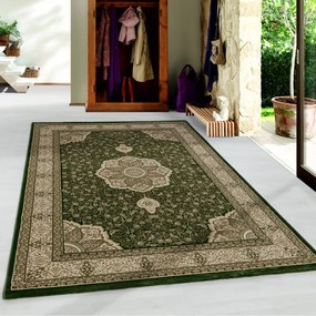 Dywan klasyczny Kashmir rozeta zielony 120 cm x 170 cm