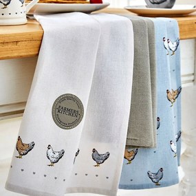 Zestaw ścierek, fartucha i rękawicy kuchennej 5 szt. Farmers Kitchen – Cooksmart ®