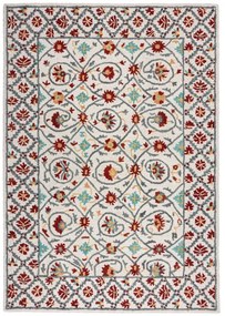 Czerwono-niebieski wełniany dywan tkany ręcznie 120x170 cm Iris Traditional – Flair Rugs