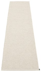 Kremowy chodnik odpowiedni na zewnątrz 60x250 cm Mono Linen Vanilla – Pappelina