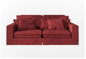 Czerwona sofa 236 cm Nora – Ropez