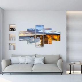 Obraz klifów morskich (125x70 cm)