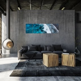 Obraz - Fale na morzu (170x50 cm)
