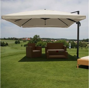 Parasol świetlny MCW-A96 III,  Klapa, kremowo-szary bez stojaka