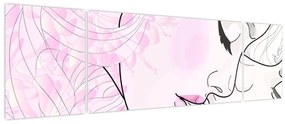 Obraz - Pocałunek (170x50 cm)