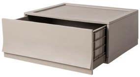 Modułowy pojemnik Wave Wood bez kółek 54,6 x 43,4x 22 cm, szeroki - 1 szuflada