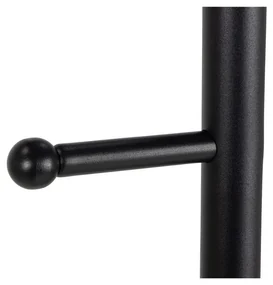 Czarny metalowy wieszak Aspen – Actona