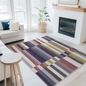 Fioletowy dywan odpowiedni do prania 80x150 cm Purple Rain – Mila Home