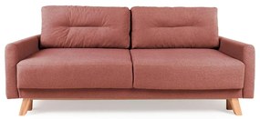 Różowa sofa rozkładana Bonami Selection Pop