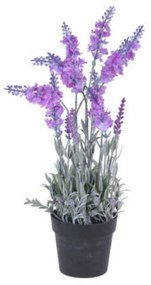 Sztuczna lawenda w doniczce, 40 cm