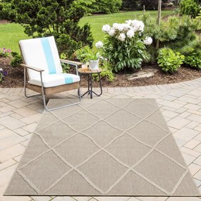 Beżowy dywan odpowiedni na zewnątrz 160x230 cm Patara – Ayyildiz Carpets
