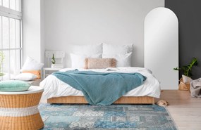 Dywan nowoczesny Michele Patchwork niebieski 80 cm x 145 cm