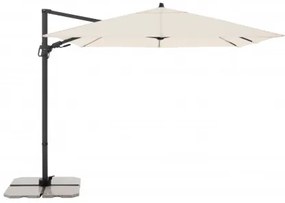 DERBY DX 280 x 280 cm - parasol ogrodowy z boczną nogą : Substancja Desen - 820