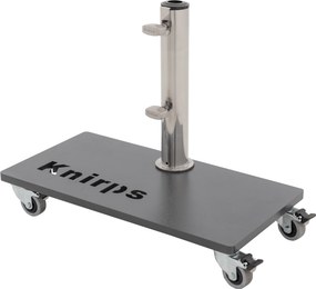 KNIRPS 25 kg - mobilna stalowa podstawa do parasola z kółkami