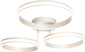 Lampa sufitowa stalowa z LED 3-stopniowy ściemniacz 3-światła - Navara