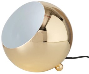 Lampa stołowa Missy, Ø 15 cm, złota