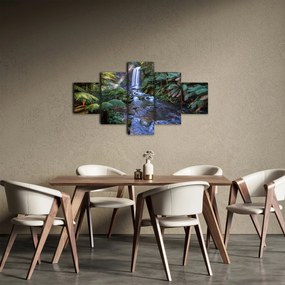 Obraz australijskiego lasu deszczowego (125x70 cm)