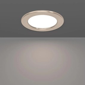 Eglo 901435-LED Sufitowa łazienkowa oprawa wpuszczana FUEVA-Z LED/5W/230V 12 cm IP44 chrom