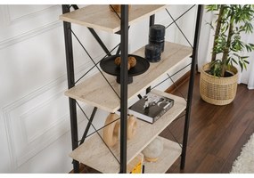 Regał Elysian Travertine and Black