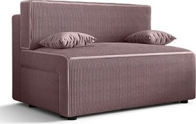 Ciemnoróżowa sofa sofa z funkcją spania H0-A85