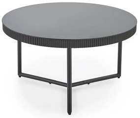 Stolik kawowy COSMO 80x80cm czarny HALMAR