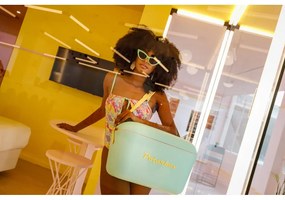 Ciemnozielony pojemnik chłodzący 20 l Classic Black – Polarbox