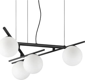 Ideal Lux - LED żyrandol na linkach ATLAS 4xG9/3W/230V czarny