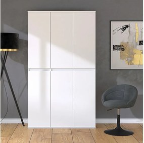 Szafa biały 111x40x191.5 claus