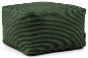 Zielony sztruksowy worek do siedzenia Softbox MooG – SLOWDOWN