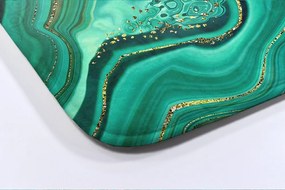 Dywanik łazienkowy Dywanik łazienkowy Turkusowy marmur