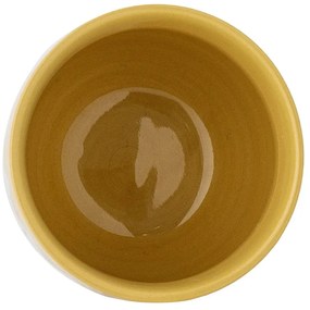 Żółto-kremowy kamionkowy kubek dla dzieci 150 ml Celebrate – Bloomingville Mini