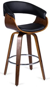 Nowoczesny drewniany hoker kuchenny w stylu loft - Octop