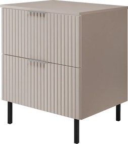 Szafka pod umywalkę, Kaszmir, 60 x 77 x 46 cm, uchwyt złoty, nogi czarne + Blat