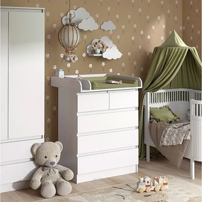 Przewijak biały 80x76x110.2 emma