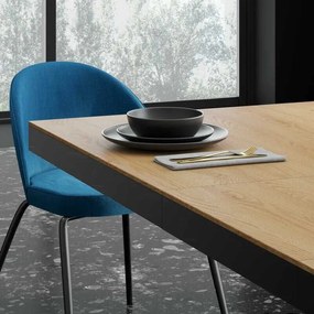 Stół do jadalni z dębowym blatem Xenon Hubertus