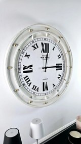 Zegar ścienny w styl rustykalnym,srednica 80cm