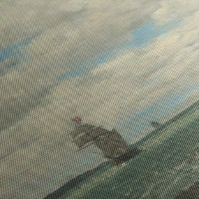 Obraz - Eugène Boudin, Coast of Brittany, reprodukcje (170x50 cm)