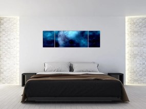 Obraz księżyca nad morzem (170x50 cm)