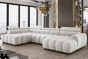 Narożnik BULL XL Lewostronny z elektryczną funkcją regulacji tkanina Eden 04 WERSAL