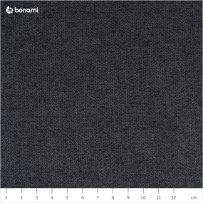 Ciemnoszara rozkładana sofa 226 cm Leon – Bobochic Paris