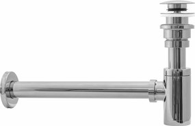 Syfon Umywalkowy Klik-Klak Uniwersalny Rea Chrom