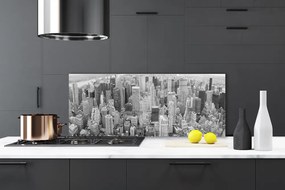 Panel Kuchenny Panorama Nowoczesnego Miasta